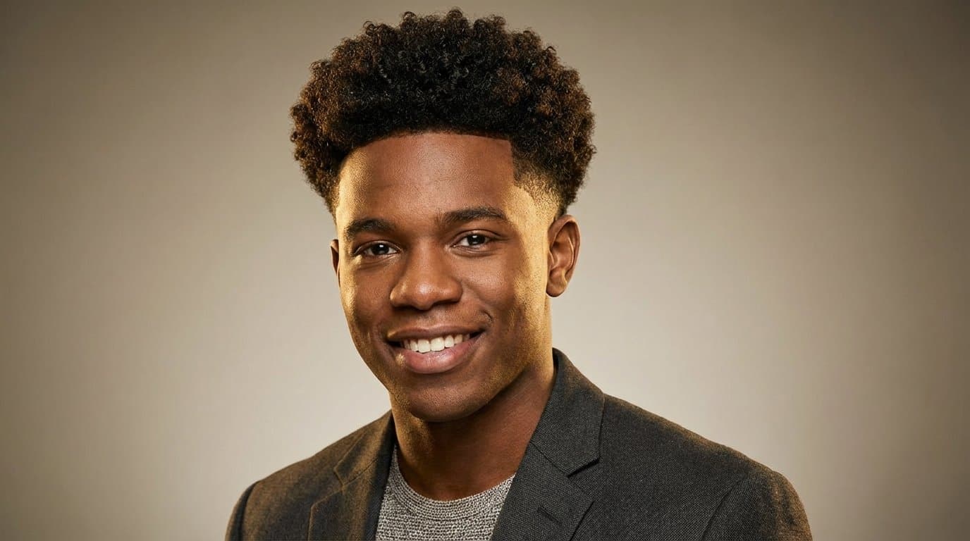 Broccoli Haircut for Black Men: Styling Natural Texture